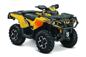 Can Am Outlander XT / DPS / SST ATV Graphic Kit