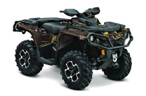 Can Am Outlander XT / DPS / SST ATV Graphic Kit