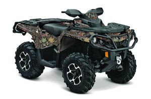 Can Am Outlander XT / DPS / SST ATV Graphic Kit