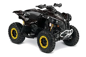 Can Am Renegade 500x/r / 800x/r ATV Graphic Kit - All Years Reaper Black