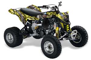Can Am DS450 / DS450X EFI ATV Custom Graphic Kit - 2008-2016