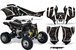 Can Am DS450 / DS450X EFI ATV Graphic Kit - 2008-2016 Reaper Black