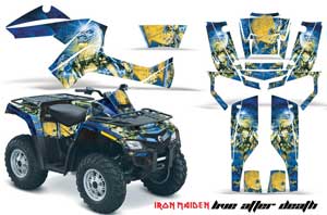 Can Am Outlander EFI 500 / 650 / 800 / 1000 ATV Graphic Kit - 2006-2011 Live After Death