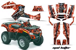 Can Am Outlander EFI 500 / 650 / 800 / 1000 ATV Custom Graphic Kit - 2006-2011