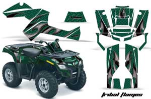 Can Am Outlander EFI 500 / 650 / 800 / 1000 ATV Custom Graphic Kit - 2006-2011