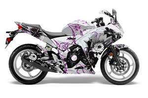 Honda CBR 250R Graphic Kit - 2010-2013 Luna Purple