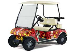 Club Car Golf Cart Graphic Kit