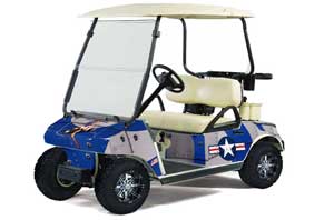 Club Car Golf Cart Graphic Kit