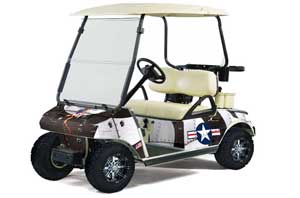 Club Car Golf Cart Graphic Kit
