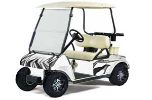 Club Car Golf Cart Graphic Kit