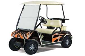 Club Car Golf Cart Graphic Kit