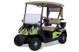 EZ-GO TXT Golf Cart Graphic Kit