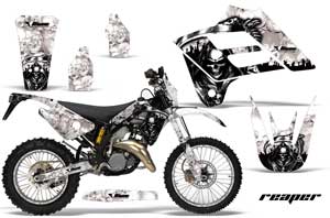 Gas Gas EC 250 Dirt Bike Graphic Kit - 2006-2008 Reaper White