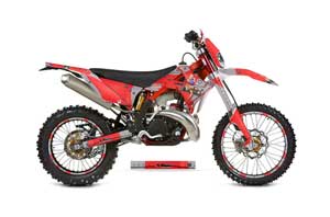 Gas Gas EC 250 Dirt Bike Graphic Kit - 2011-2012 T Bomber Red