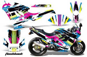 Suzuki GSXR 600F / 750F Katana Graphic Kit - 1988-1997 Flashback