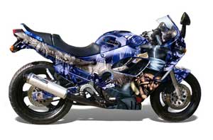 Suzuki GSXR 600F / 750F Katana Graphic Kit