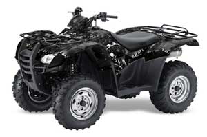 Honda Rancher AT ATV Graphic Kit - 2007-2013 Reaper Black