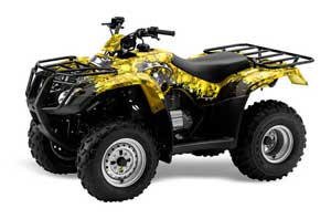 Honda Recon ES Fourtrax ATV Graphic Kit - 2005-2018 Reaper Yellow