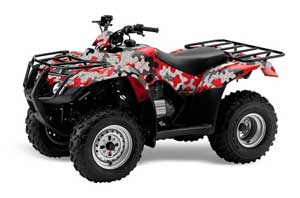 Honda Recon ES Fourtrax ATV Graphic Kit - 2005-2018 Camoplate Red