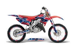 Honda CR125 Dirt Bike Graphic Kit - 1995-2015 Rebel