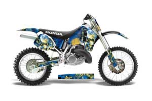 Honda CR500 Dirt Bike Graphic Kit - 1989-2001 Live After Death