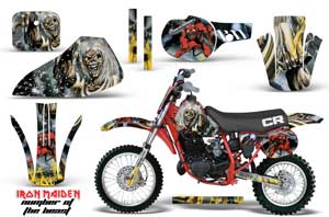 Honda CR60 Dirt Bike Graphic Kit - 1984-1985 Number of the Beast