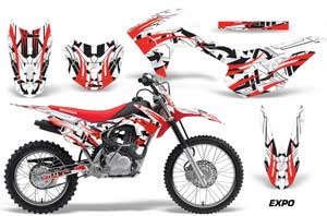Honda CRF125 F Dirt Bike Custom Graphic Kit - 2014-2018