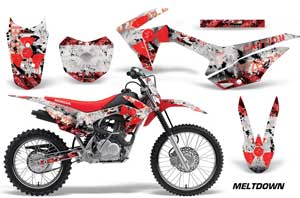 Honda CRF125 F Dirt Bike Custom Graphic Kit - 2014-2018