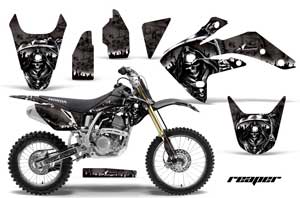 Honda CRF150 R Dirt Bike Graphic Kit - 2007-2016 Reaper Black
