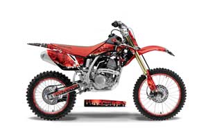 Honda CRF150 R Dirt Bike Graphic Kit - 2007-2016 Reaper Red