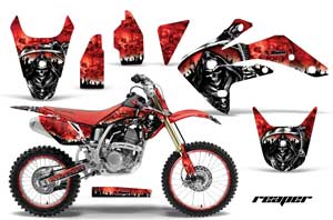 Honda CRF150 R Dirt Bike Graphic Kit - 2007-2016 Reaper Red