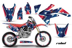 Honda CRF150 R Dirt Bike Graphic Kit - 2007-2016 Rebel