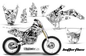 Honda CRF150 R Dirt Bike Graphic Kit - 2007-2016 Butterfly White