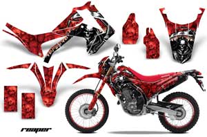 Honda CRF250 L Enduro Dirt Bike Graphic Kit - 2013-2016 Reaper Red