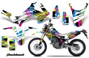 Honda CRF250 L Enduro Dirt Bike Graphic Kit - 2013-2016 Flashback