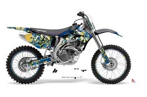 Honda CRF450 R Dirt Bike Graphic Kit - 2002-2012 Live After Death