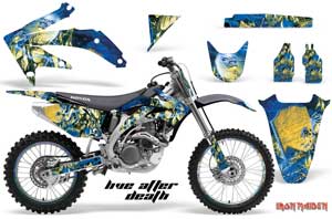 Honda CRF450 R Dirt Bike Graphic Kit - 2002-2012 Live After Death