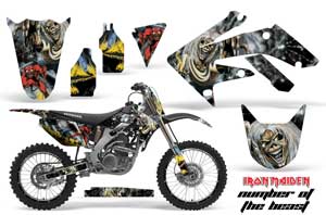 Honda CRF250 R Dirt Bike Graphic Kit - 2004-2013 Number of the Beast