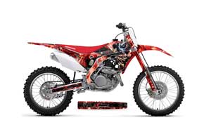 Honda CRF250 R Dirt Bike Graphic Kit