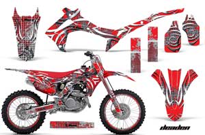 Honda CRF450 R Dirt Bike Graphic Kit - 2013-2016 Deaden Red