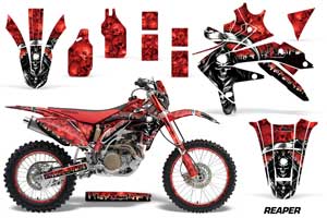 Honda CRF450 X Dirt Bike Graphic Kit - 2005-2016 Reaper Red