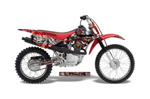 Honda CRF70 Dirt Bike Graphic Kit