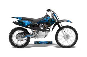 Honda CRF70 Dirt Bike Graphic Kit - 2004-2015 Zombie Trooper