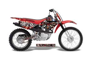 Honda CRF100 Dirt Bike Graphic Kit