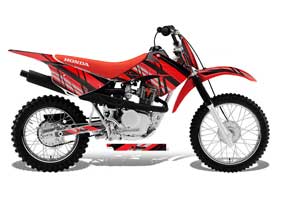 Honda CRF100 Dirt Bike Graphic Kit