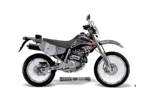 Honda XR250 SM Dirt Bike Graphic Kit - 2003-2005 T Bomber Black