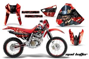 Honda XR400 Dirt Bike Custom Graphic Kit - 1996-2004