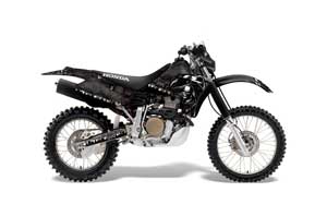 Honda XR650R Dirt Bike Graphic Kit - 2000-2010 Reaper Black