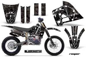 Husaberg FC 501 Dirt Bike Graphic Kit - 1997-1999 Reaper Black