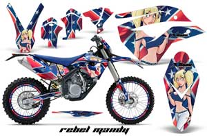 Husaberg FS / FE 670 Dirt Bike Graphic Kit - 2009-2012 Rebel Mandy